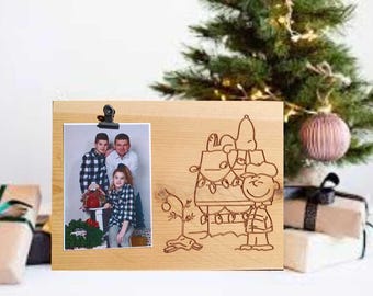 Charlie Brown Christmas Picture Frame