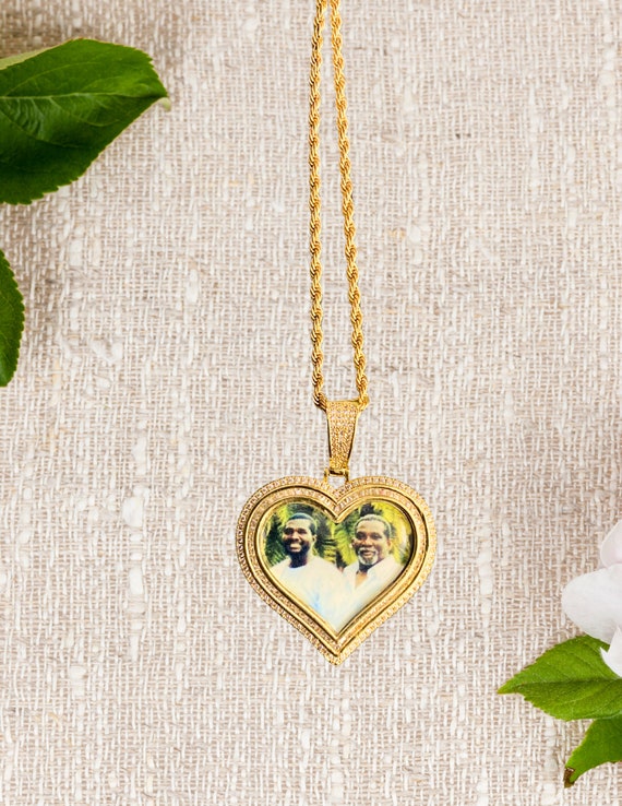 Personalized sale photo medallions