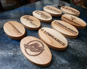 Custom Boat/Kayak/Camping Key Floats Laser Engraved