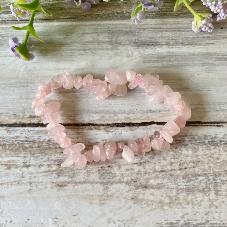 Heart Shaped Rose Quartz Healing Crystal Thinking of You Etsy UK