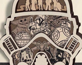 Letreros de madera de STAR WARS