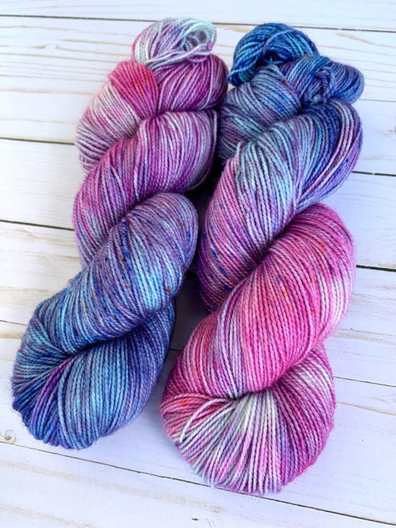 Cloud Candy Hand Dyed Sock Yarn Cereus Sock
