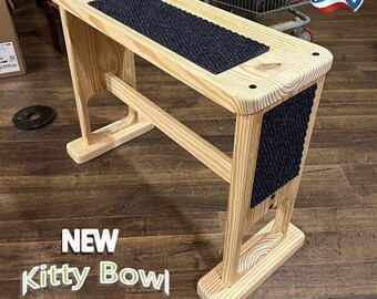 KITTY BOWL Window Bed- USA Made - Perfect combination of Comfort and Function