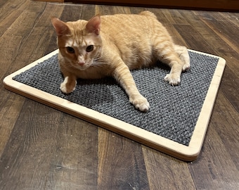ULTRA by Claw-Care, Healthiest Wood Cat Scratch Pad, Mess-Free, Largest scratching surface, Replaceable Pad