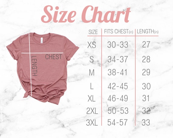 Cookies Clothing Size Chart