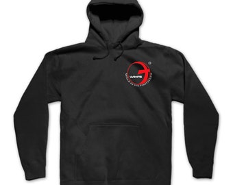 Black Christian Hoodie: Walk In His Footsteps Unisex Pullover