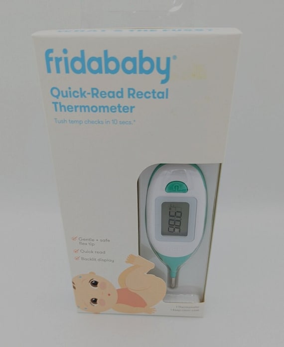 Fridababy Quick Read Flexible Tip Rectal Thermometer and Keep