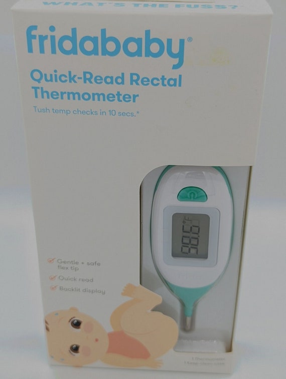 Fridababy Quick Read Thermomètre rectal à pointe flexible et boîtier keep  clean neuf -  France