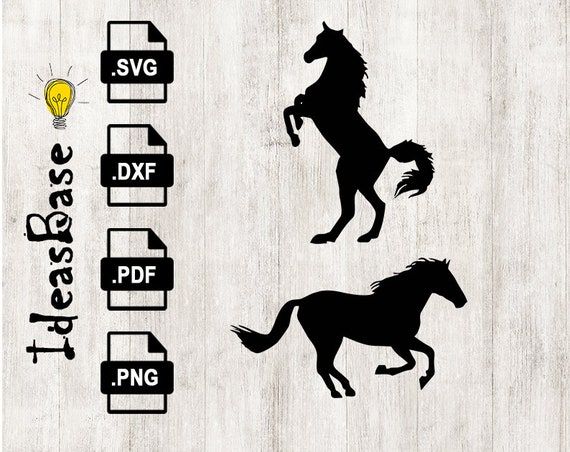 Download Horse Svg Horse Clipart Horse Silhouette Horse Cut File Etsy