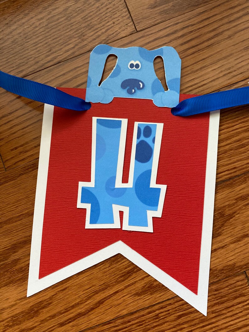 Blues Clues Birthday banner | Etsy