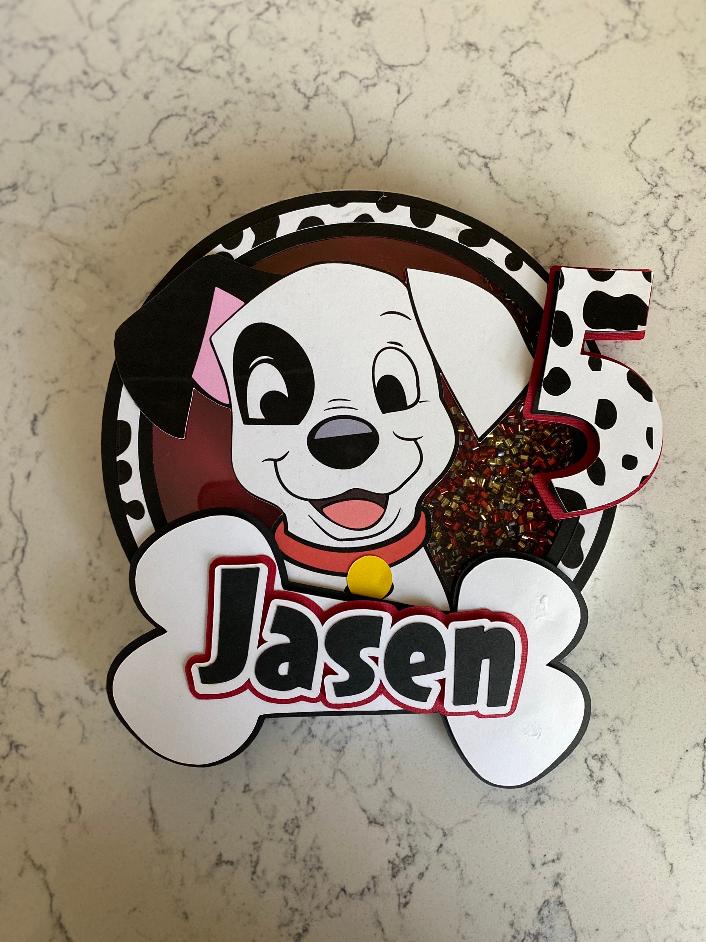 101 dalmatians cake clearance topper