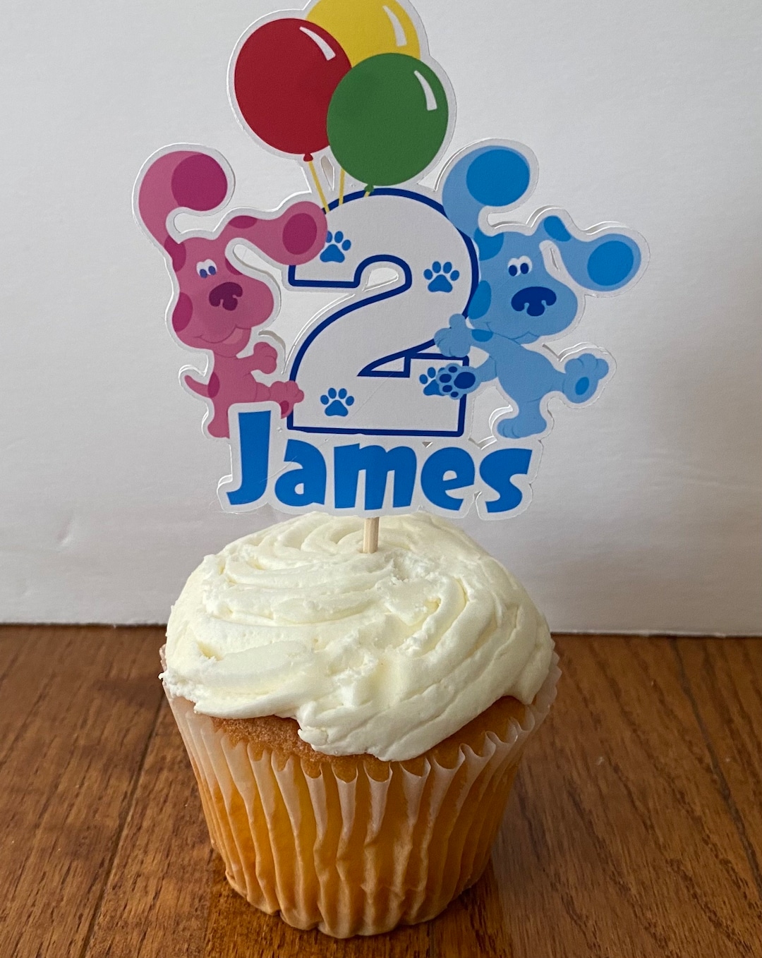 Blues Clues Cupcake Toppers Set of 12. - Etsy