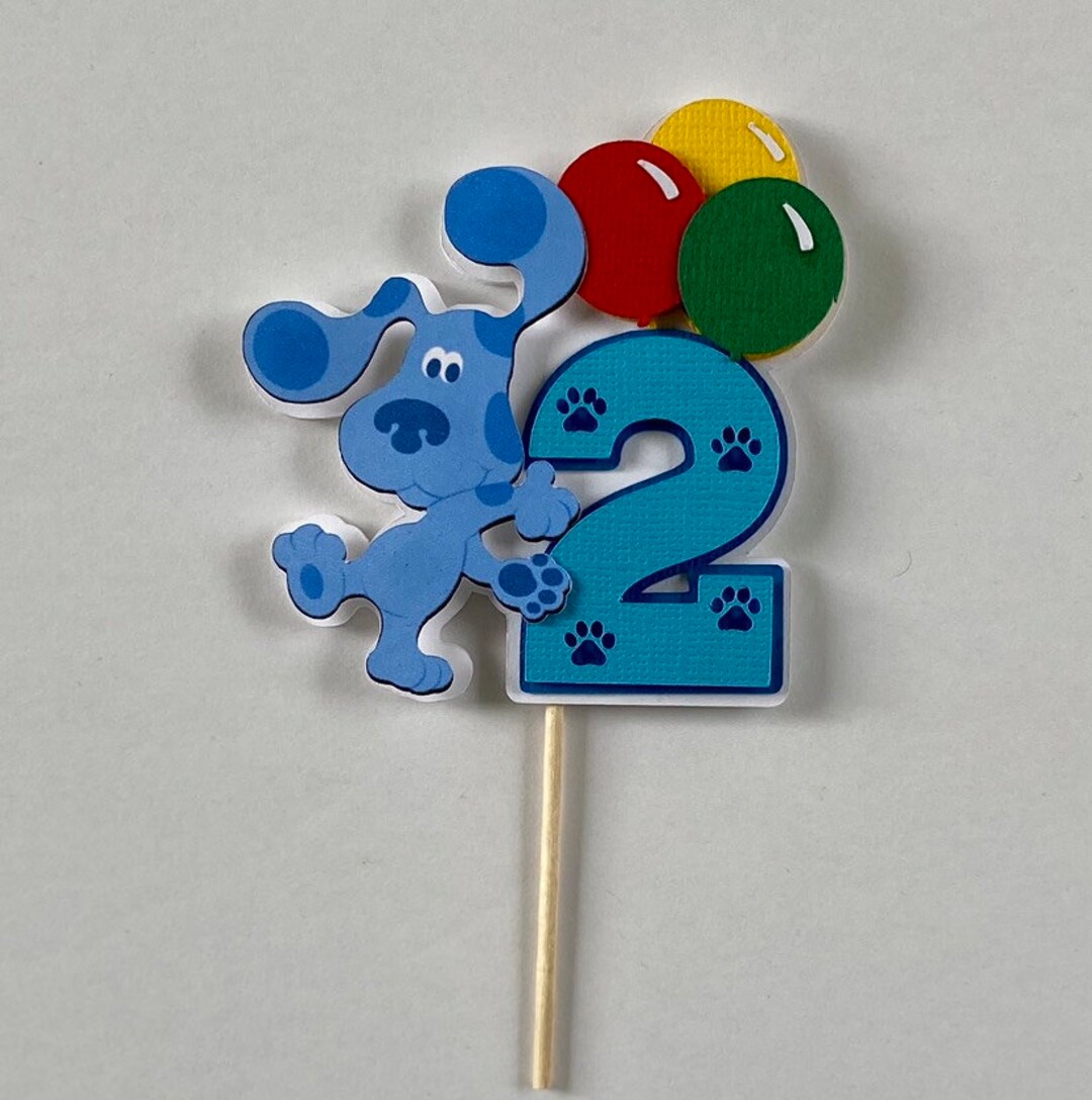 Blues Clues Cupcake Toppers Set of 12. - Etsy