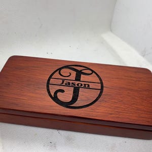 Personalized Rosewood Pen Set, Engraved Wooden Pens, Exotic Pen Case
