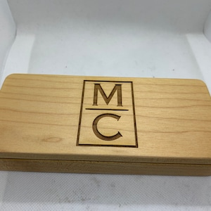 Natural Wood Pen Set Engraving, Pen Box, Monogrammed, deal for dads, companies appreciation gift