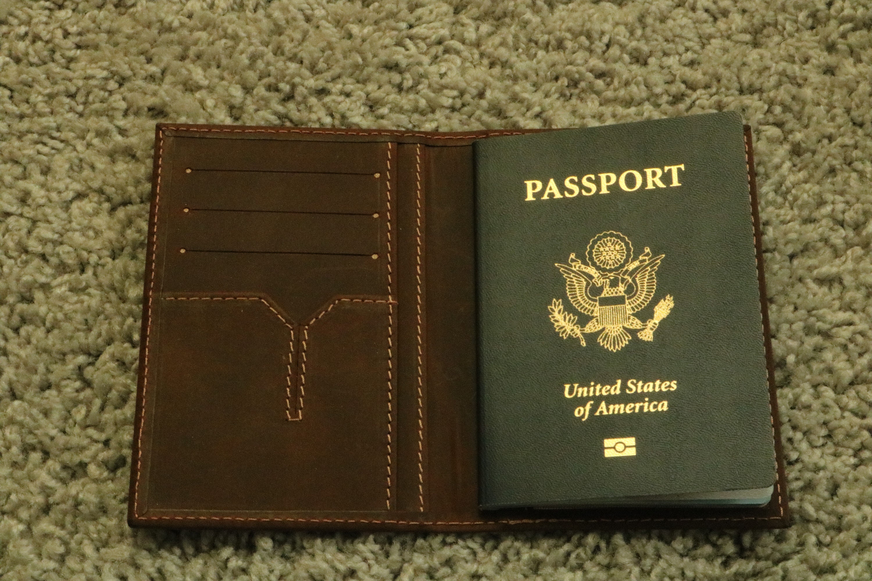 Leather Passport Wallet