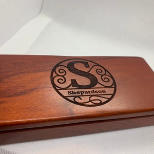 Special Gift,Personalized Rosewood Pen Case, Pen Set, Pen Box, Exotic Natural Wood Pen Set Engraving, Engraved Wooden Pens, Monogrammed