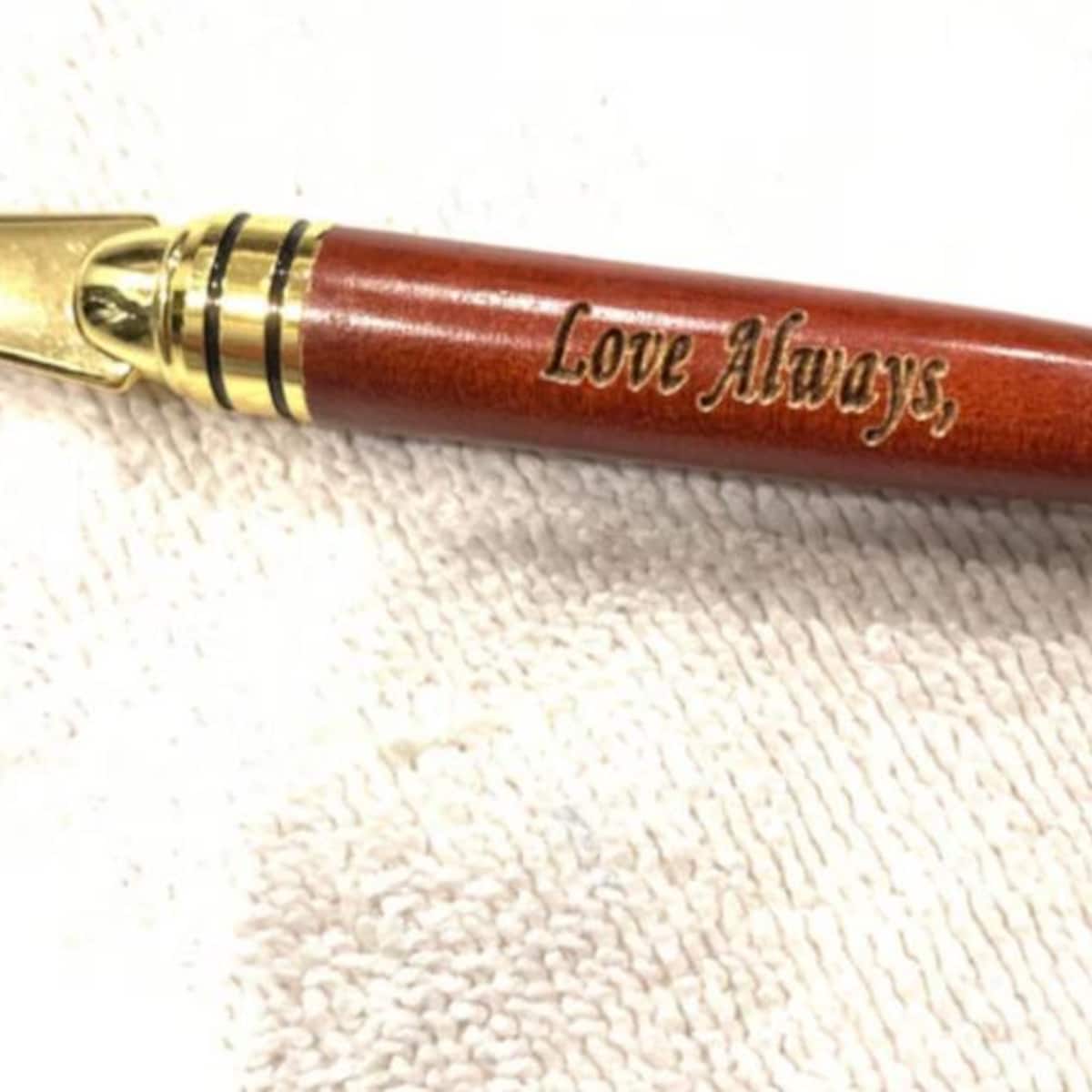 Engraved Bamboo Letter Opener - Personalized Wood Gift - Etsy