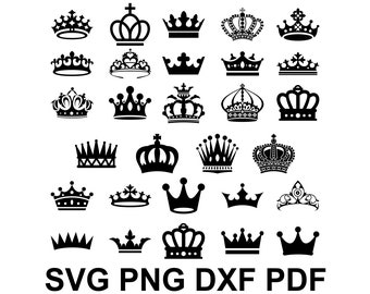 Download Crown clipart | Etsy