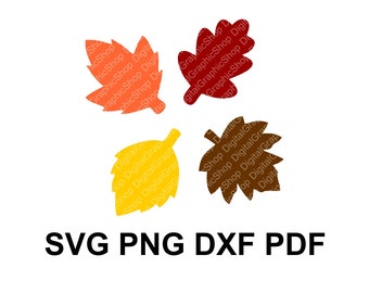 Download Free Leaves Svg Etsy SVG Cut Files