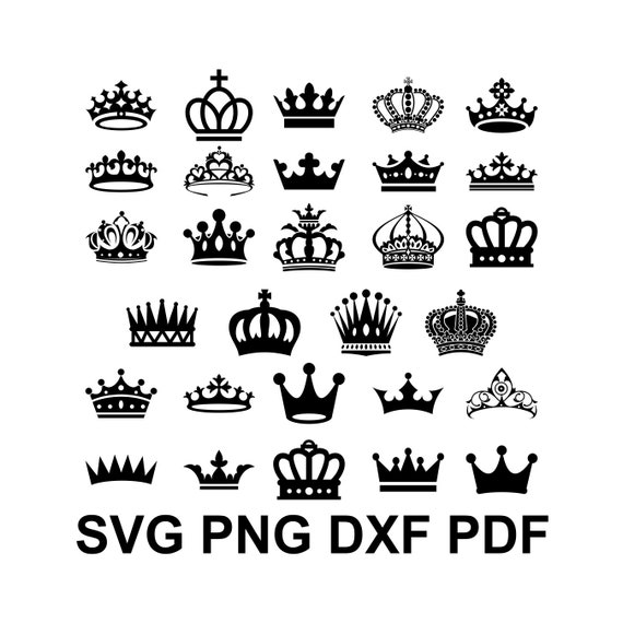 Free Free 77 King Queen Crown Svg SVG PNG EPS DXF File