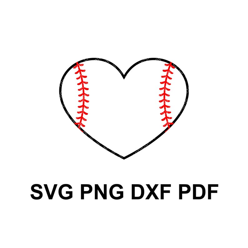 Free Free Baseball Svg Heart 105 SVG PNG EPS DXF File