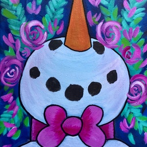 Boho Snow Girl