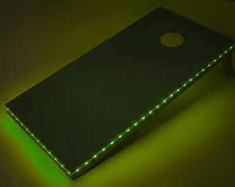 12 Foot LED Rope Cornhole Edge Light Set (2)
