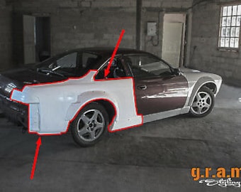 GTR Tail Light Covers for Nissan Skyline R34 Rear Light Conversion v8
