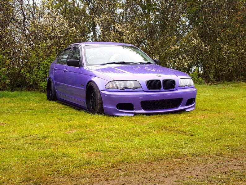 BMW E46 Gloss Side Steps Side Skirt Extensions Aero Racing Etsy