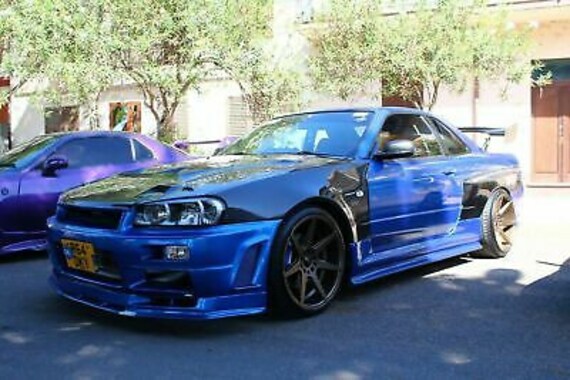 Gtr Z Tune Body Conversion For Nissan Skyline R34 Gtt V8 Etsy