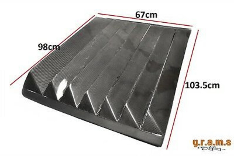 Universal Rear Window Louvers v8 Etsy