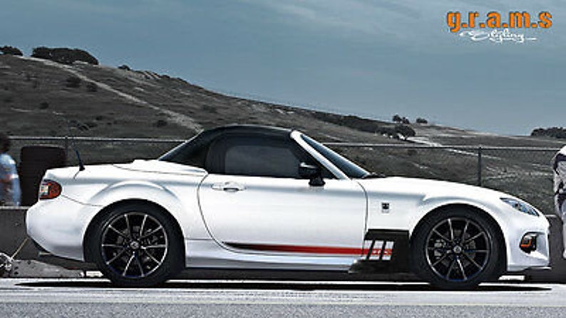 Side Skirt V6 Performance Mazda MX-5 Aero Side Diverters for Body Kit