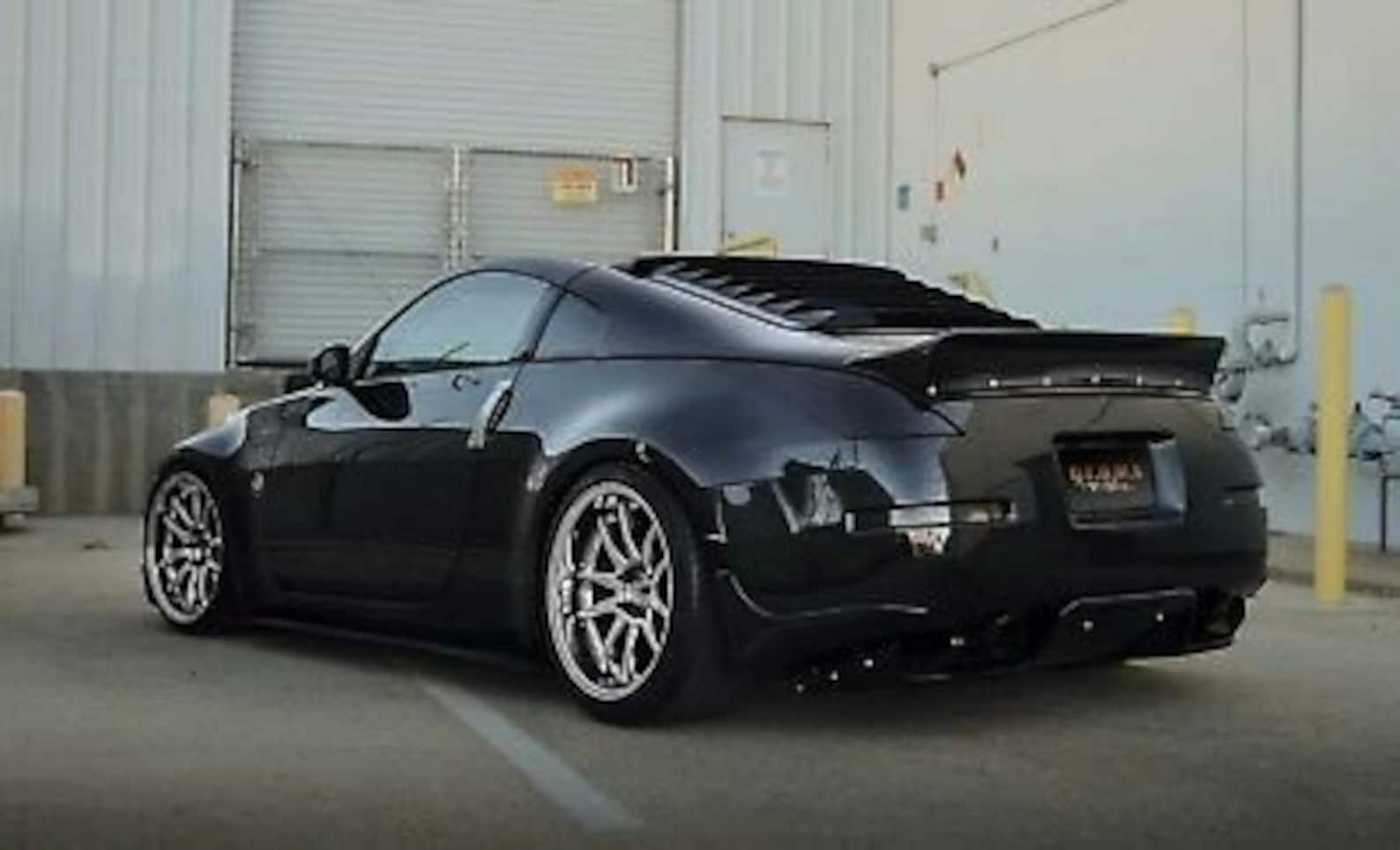 Rear window louvers to fit nissan 350z z33 v8 Etsy