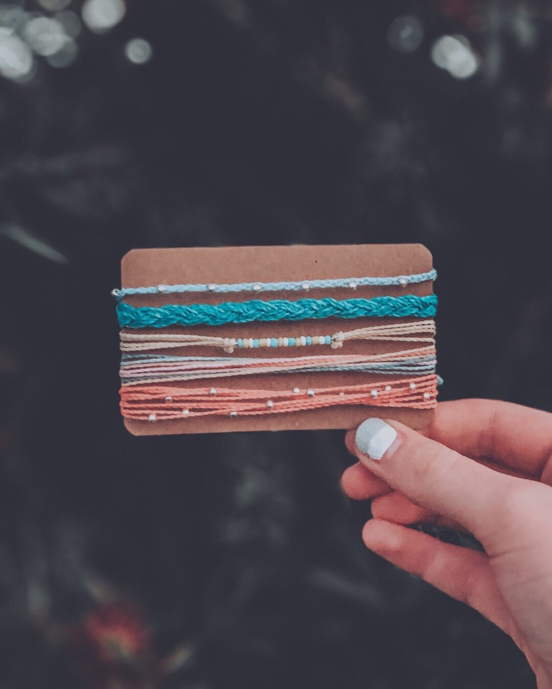 Spring Waterproof String Bracelet Set - Etsy