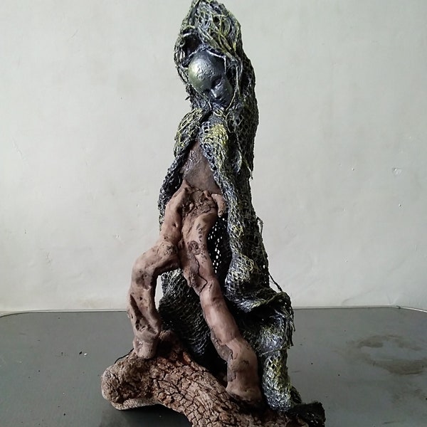 Figurine fantaisie powertex driftwood