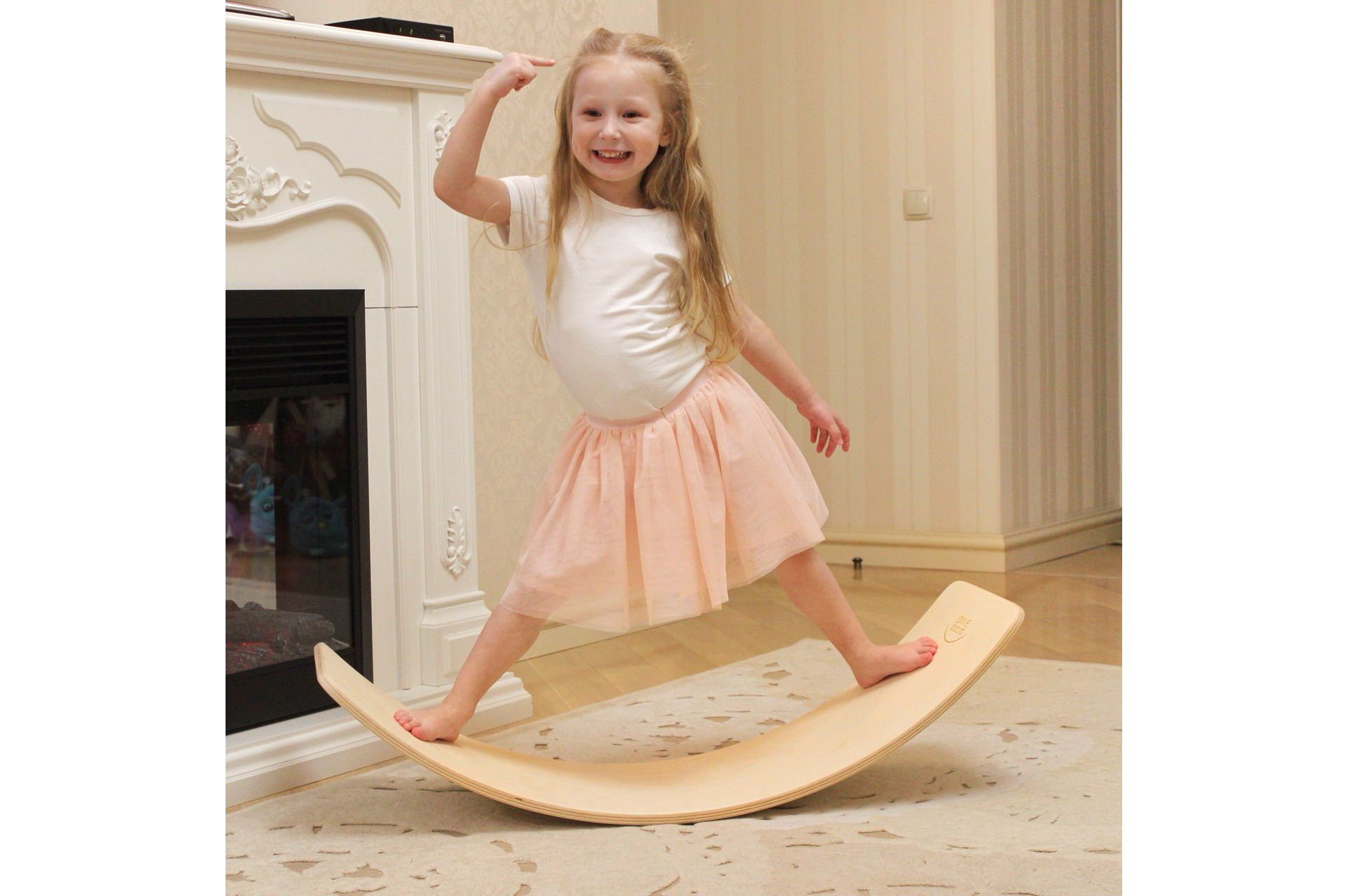 waldorf wooden rocker