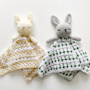 Crochet Pattern Bunny Baby Lovey image 1