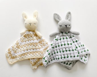 Crochet Pattern - Bunny Baby Lovey