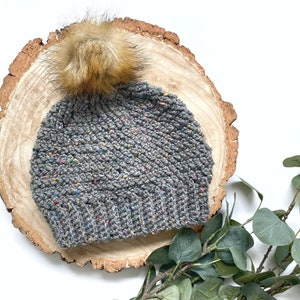 Patrón de ganchillo - Gorro de cedro