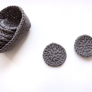 Crochet Pattern - Face Scrubs & Holder