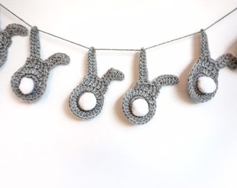 Crochet Pattern - Bunny Bunting