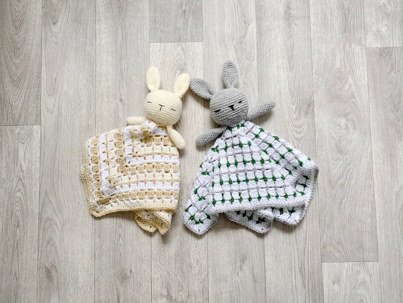 Crochet Pattern Bunny Baby Lovey image 4