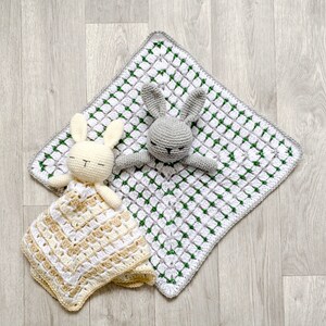 Crochet Pattern Bunny Baby Lovey image 3