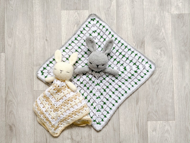 Crochet Pattern Bunny Baby Lovey image 3