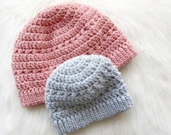 Crochet Pattern - Bo Baby Hat