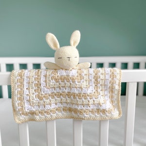 Crochet Pattern Bunny Baby Lovey image 7