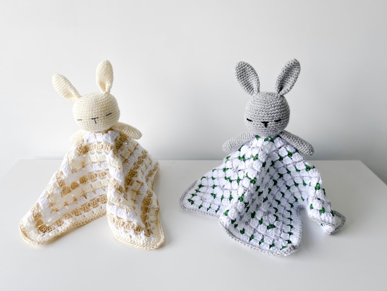 Crochet Pattern Bunny Baby Lovey image 9