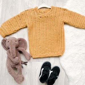 Crochet Pattern - Baby Fisherman&#39;s Sweater Crochet Pattern