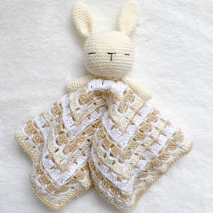 Crochet Pattern Bunny Baby Lovey image 2